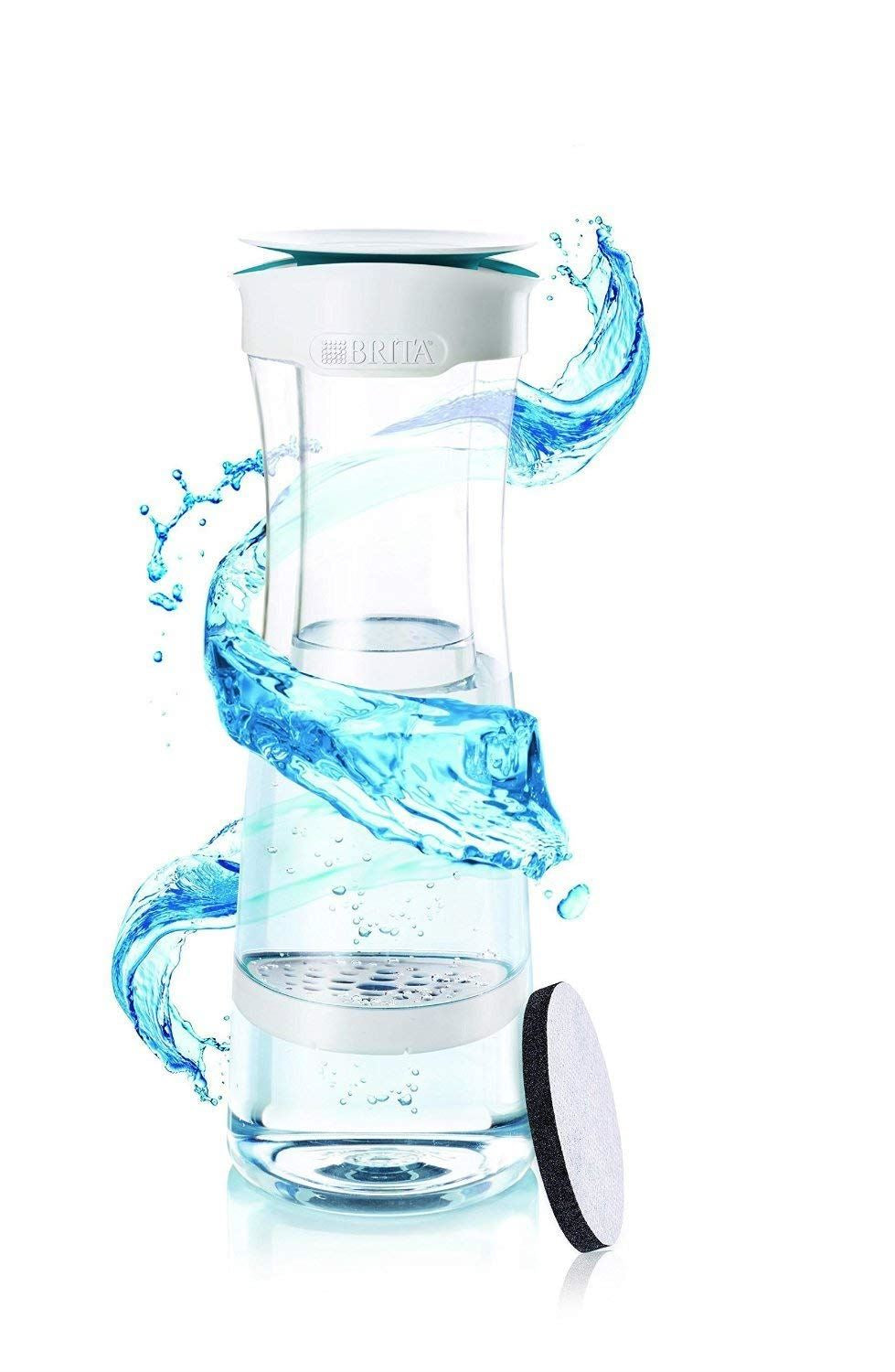 BRITA Fill + Go Vital Water Bottle 0.6L with Microdisc Filter Cartridges