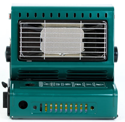 Portable Butane Gas Heater Stove Safe Grill Carry Handle Outdoor Camping 1.3KV