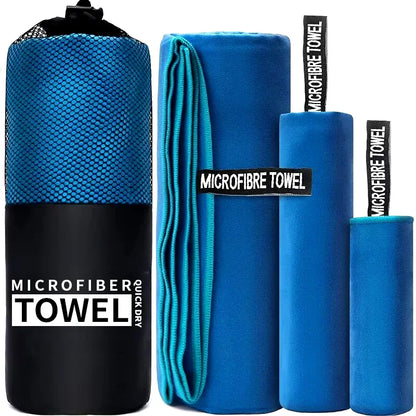 Ultra-Light Quick-Drying Sports Towel - 40x80 cm - Perfect for Swimming, Gym, Fitness, Camping, Running, and Beach Adventures - Choose from Blue, Grey, Green, or Orange!