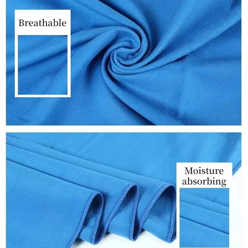 Ultra-Light Quick-Drying Sports Towel - 40x80 cm - Perfect for Swimming, Gym, Fitness, Camping, Running, and Beach Adventures - Choose from Blue, Grey, Green, or Orange!