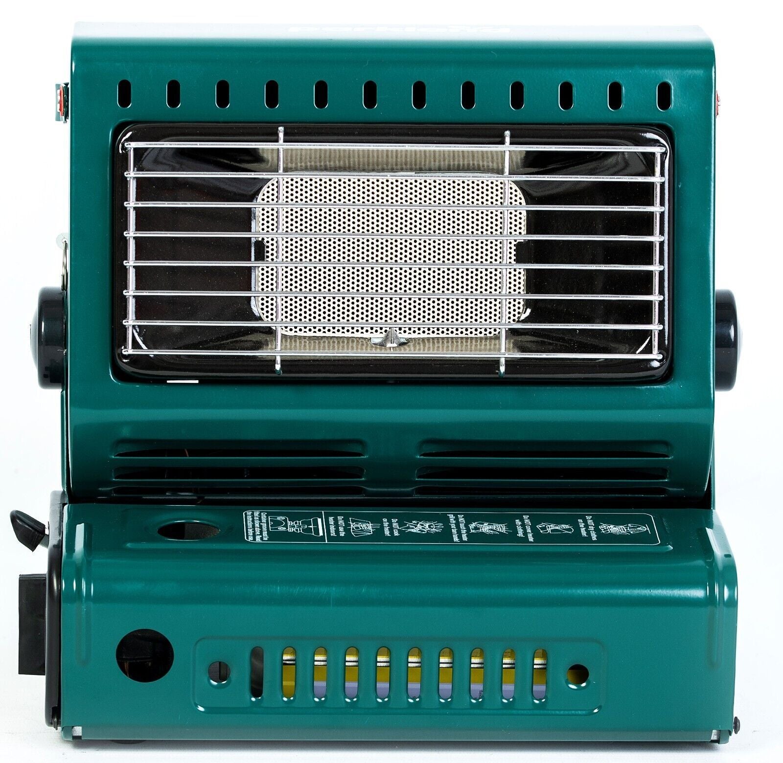 Portable Butane Gas Heater Stove Safe Grill Carry Handle Outdoor Camping 1.3KV