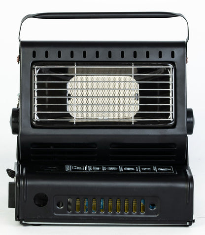 Portable Butane Gas Heater Stove Safe Grill Carry Handle Outdoor Camping 1.3KV
