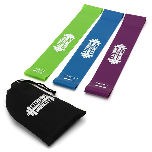 Transform Your Workout with 3X Resistance Loop Bands for Home Gym, Yoga, and Pilates - Perfect for Glutes, Legs, and More!