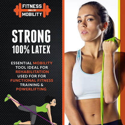 Transform Your Workout with 3X Resistance Loop Bands for Home Gym, Yoga, and Pilates - Perfect for Glutes, Legs, and More!